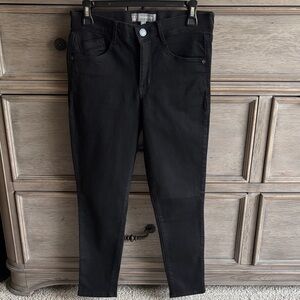 Wit & Wisdom Black Skinny High-Rise Jeans